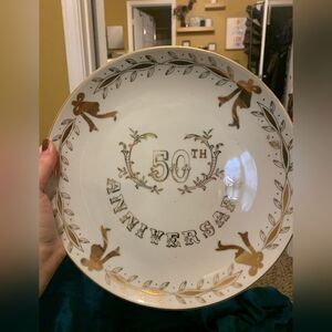 50th Anniversary Decorative Plate